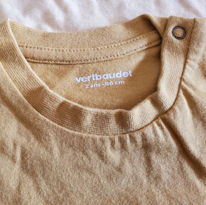 Lot de 2 Tee-shirts Vertbaudet 2 ans - photo numéro 5