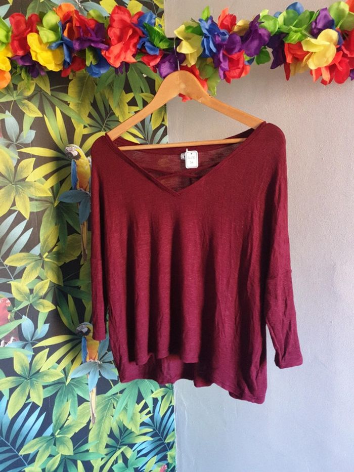 Pull chauve souris