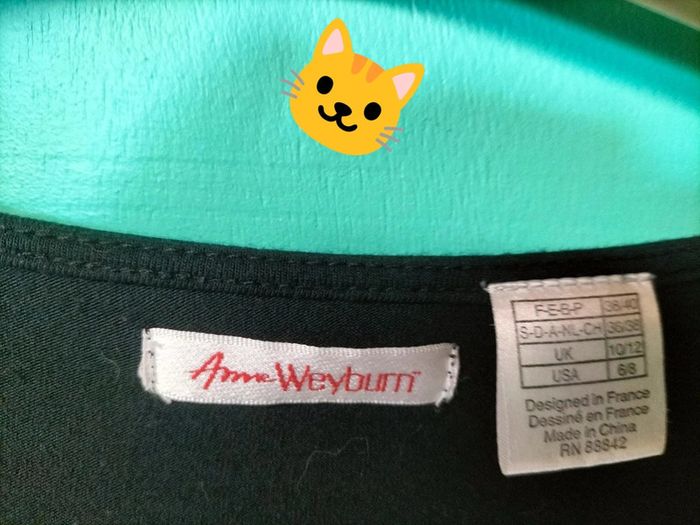 Maillot noir Anne Weyburn 38 - photo numéro 2