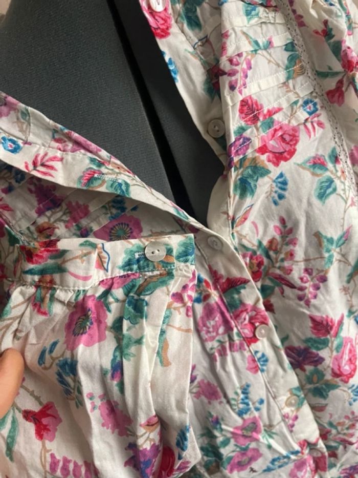 Chemisier en coton imprimé coton - photo numéro 8