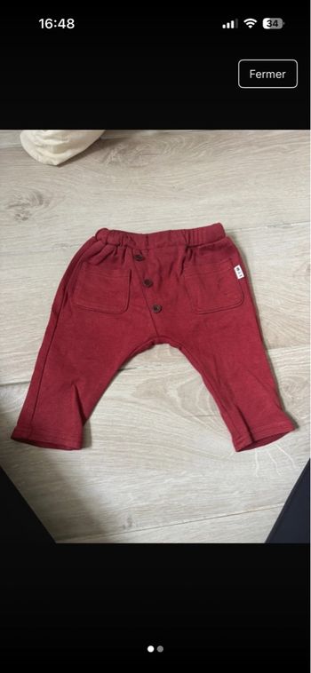 Pantalon  6 mois