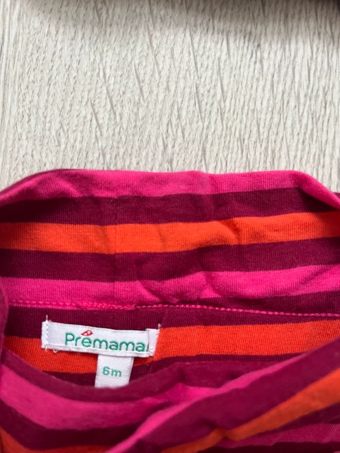 Ensemble fille Prémaman – 6 mois – Tunique à volants + legging 🎀 - photo numéro 7