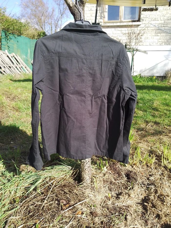 Chemise manches longues grise foncé ado - photo numéro 7