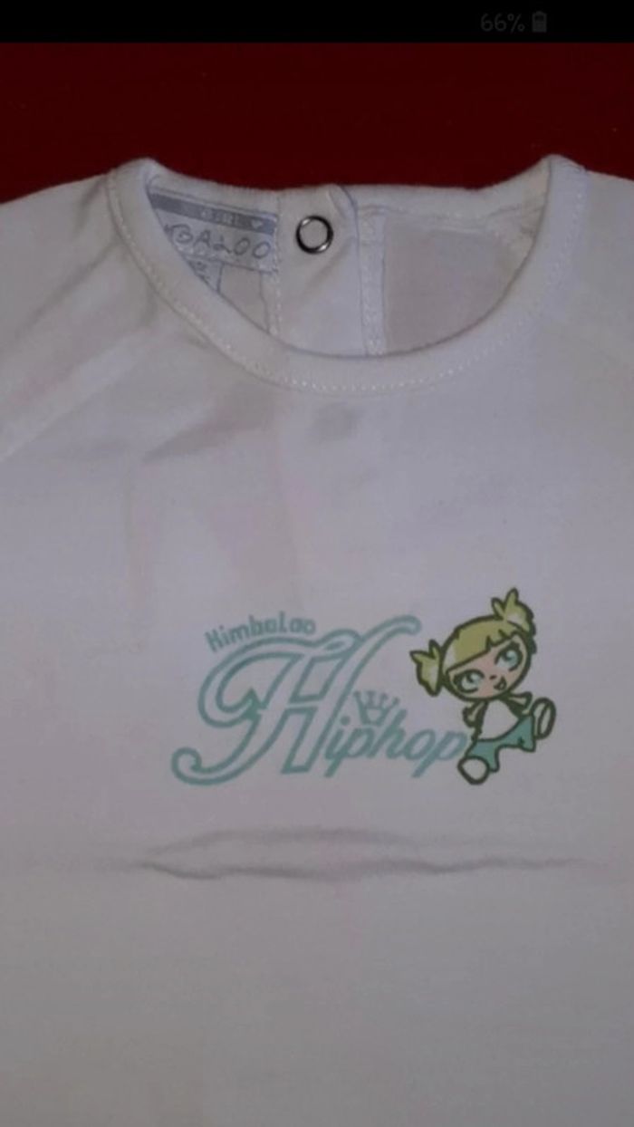 T-shirt manches courtes 12 mois - photo numéro 2