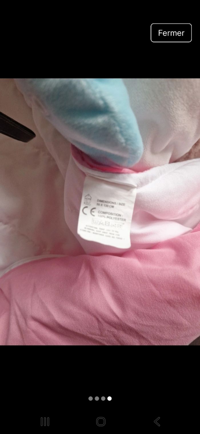 Sac de couchage licorne - photo numéro 4