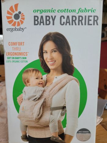Porte-bébé ergobaby organic rose Harmony