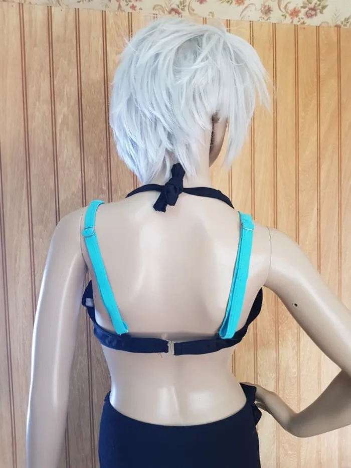 Bikini noir et turquoise - photo numéro 2