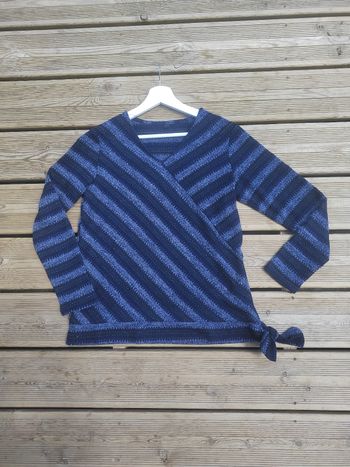 Pull Bleu Femme Taille 1 / S / 36 –  Confortable & Tendance – Très Bon État