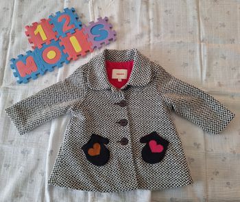 Manteau bébé fille