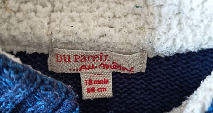 Gilet Enfant en Mailles à Boutons - 18 Mois / Du Pareil au même - photo numéro 2