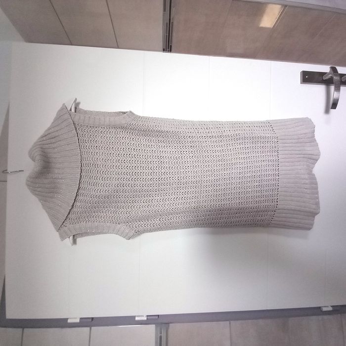 Pull long col roulé écru No Excuse T.38/40 - photo numéro 2