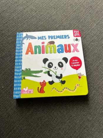 Livre mes premiers animaux