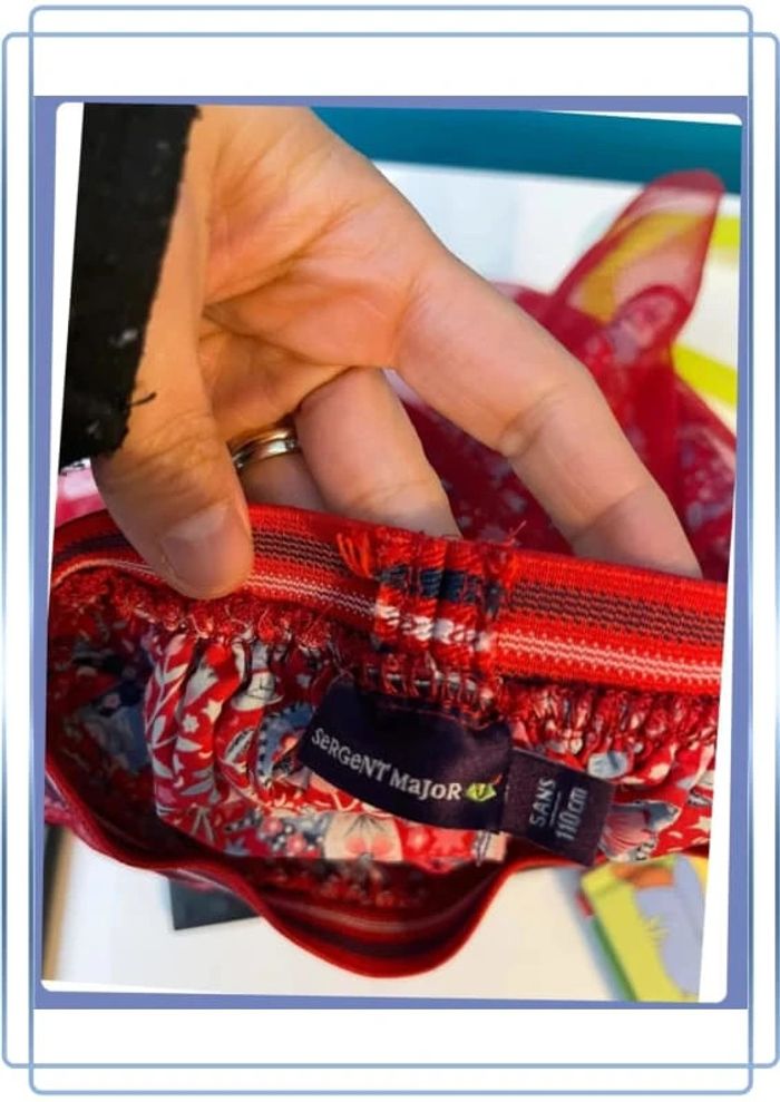 Belle jupe avec tulle 5 ans sergent Major - photo numéro 3