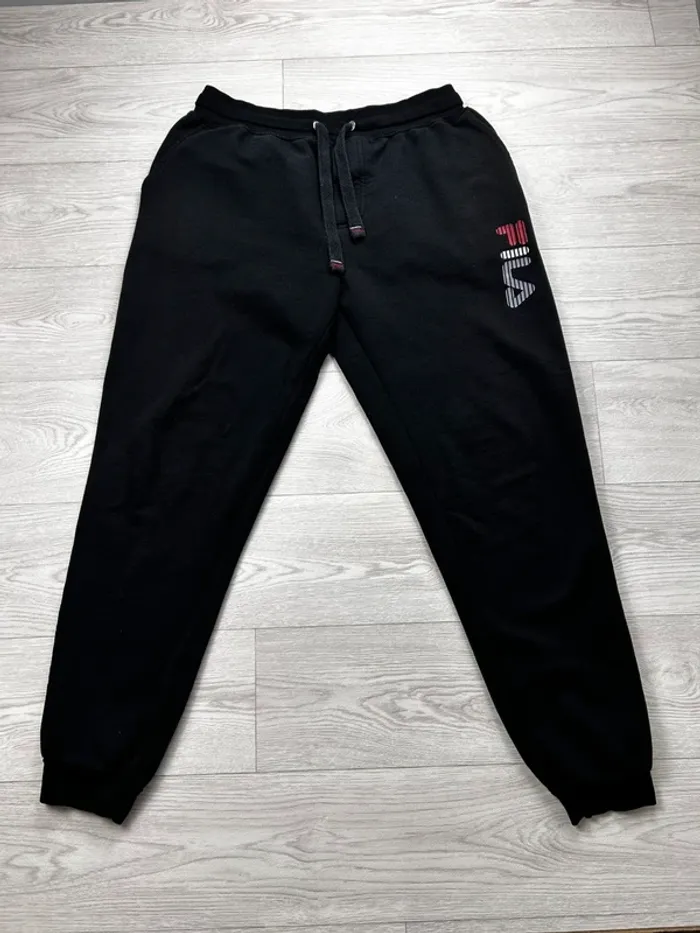 Jogging Fila noir homme L logo brodé confort casual sport - photo numéro 2