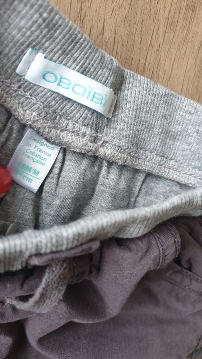 Pantalon bébé garçon, taille 81cm/ 18 mois, Obaïbi - photo numéro 2