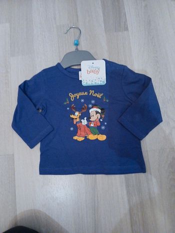 tee-shirt manche longue Noël 🤶