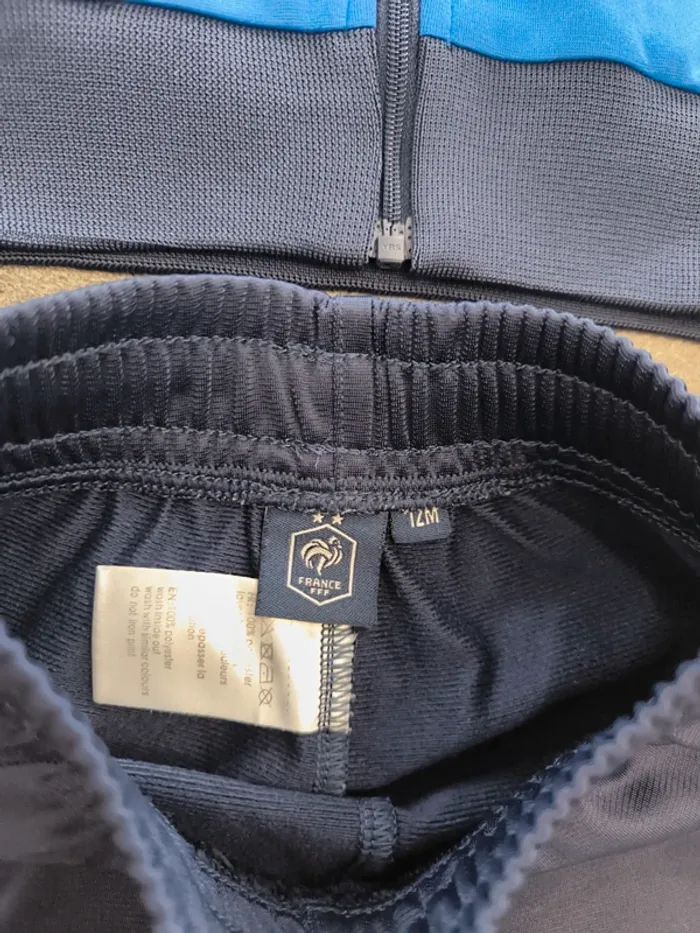 Survêtement/ensemble 2 pièces garçon 12 mois FFF - photo numéro 7