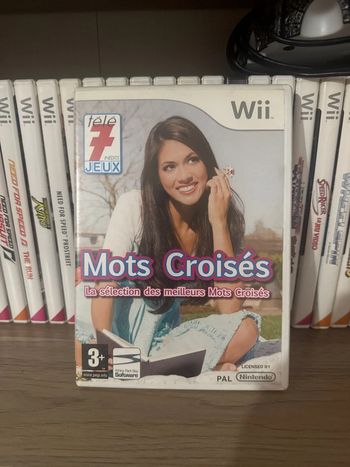 Mots croisés jeu Wii