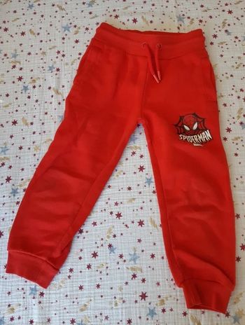 Pantalon rouge Spiderman Primark 3-4 ans 104cm