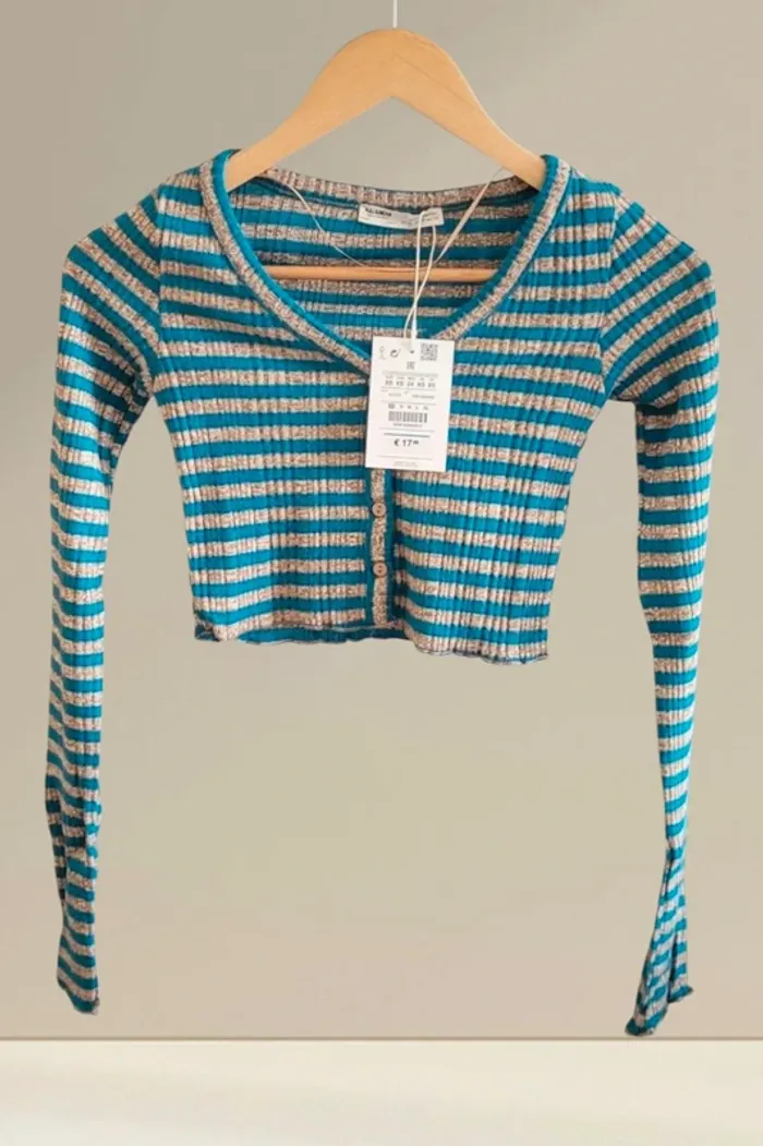 Gilet Pull And Bear Taille XS - photo numéro 2