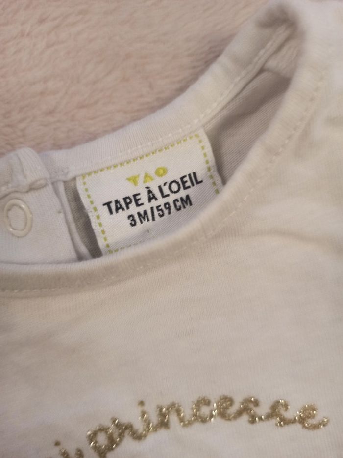 T-shirt bébé tape à l'oeil - photo numéro 4
