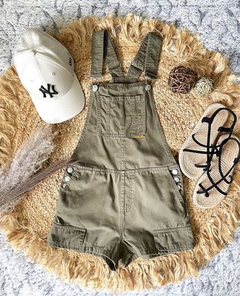 Salopette short kaki Jennyfer XXS/32