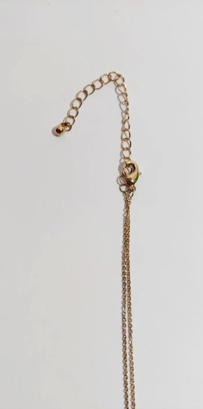 Collier fin strass et étoile - photo numéro 6