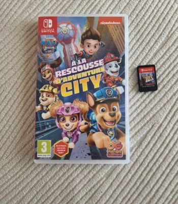 jeu Nintendo switch Paw patrol 