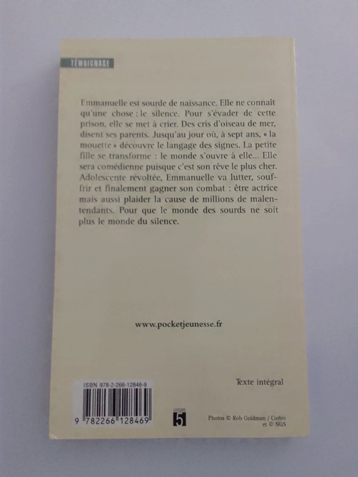 Emmanuelle Laborit - Le cri de la mouette - photo numéro 2