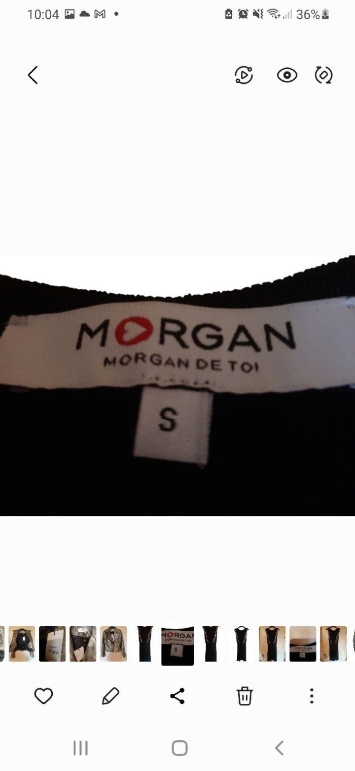 Robe noire Morgan - photo numéro 3