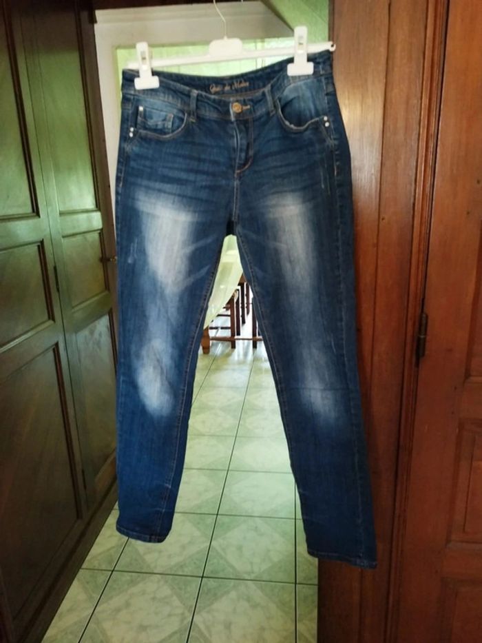 Jeans bleu foncé Grain De Malice taille S/36