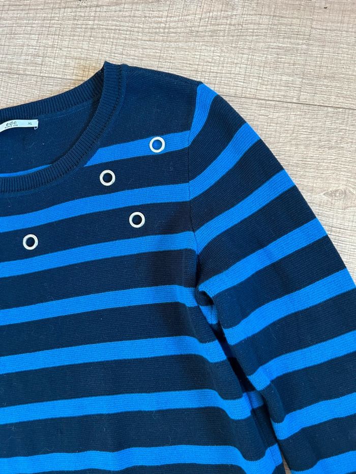 Robe pull noire et bleue Esprit taille XL TBE - photo numéro 13