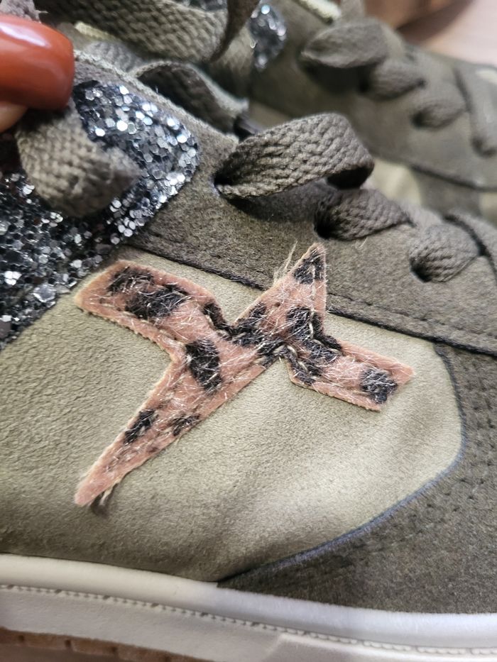 Basket kaki en 38 - photo numéro 2