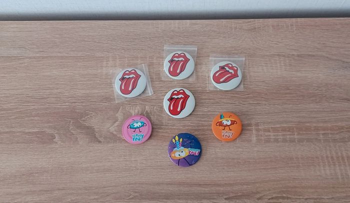 Lot badges The Rolling Stones