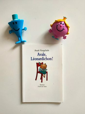 Livre - Avale Léonardichon ! - animaux école des loisirs