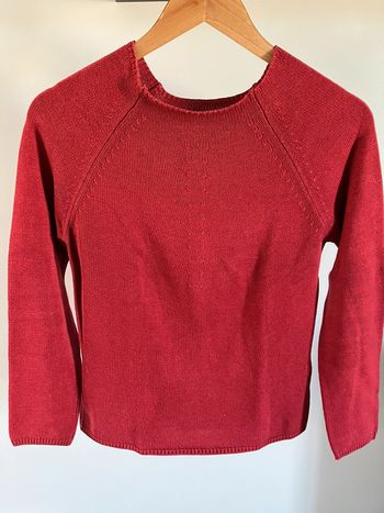 Pull rouge taille 1