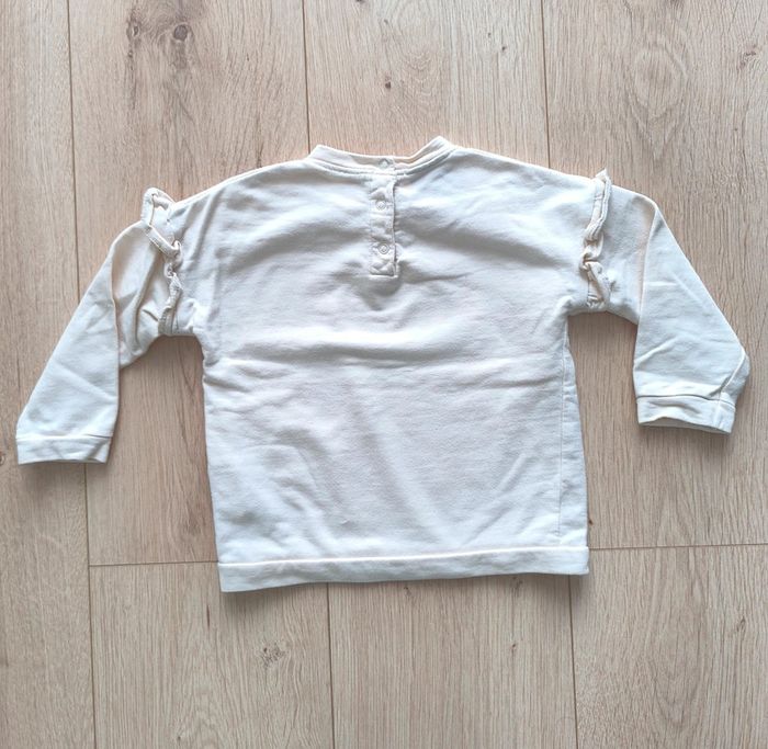 Pull / Sweat léger fille blanc cassé Peanuts Snoopy - 24 mois 83-89cm - photo numéro 3