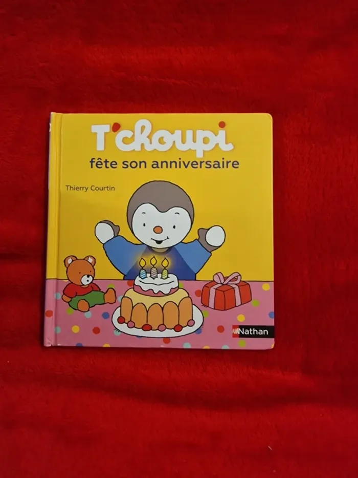 Livre 22 t'choupi fête son anniversaire