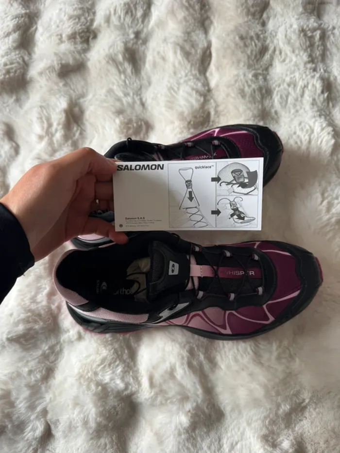 Salomon Xt-Whisper Dreamscape Black Fairy T: 38,5 - photo numéro 11