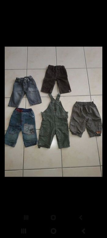 Lot vêtements garçon