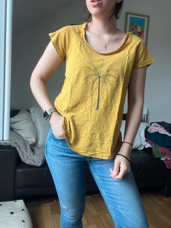 Tee shirt jaune - Sœur - M