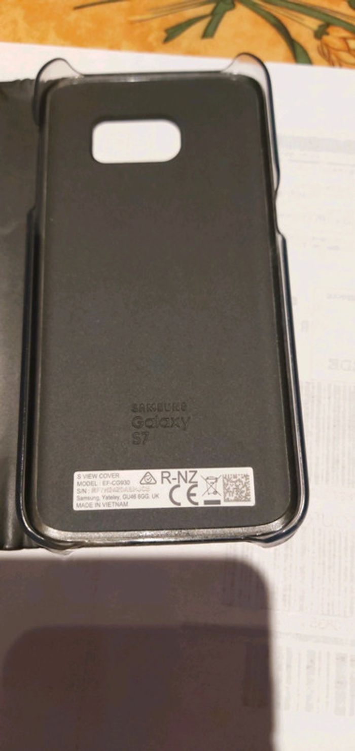 S view cover + coque silicone  transparent - photo numéro 3