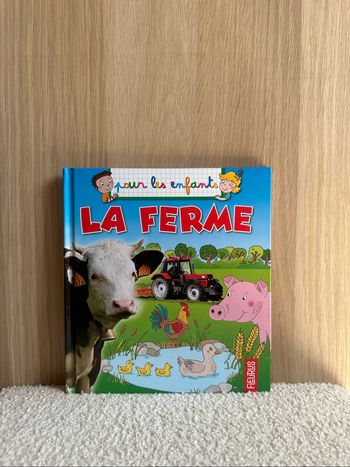 Livre pour les enfants la ferme