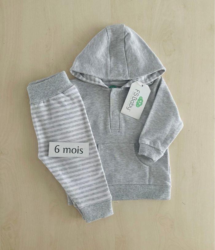 Ensemble - bébé garçon - neuf. FS baby - taille 6 mois - photo numéro 1