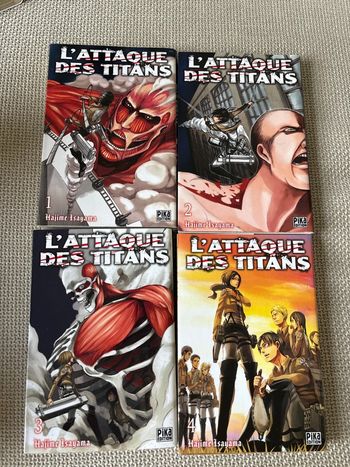 Mangas l’attaque des titans snk