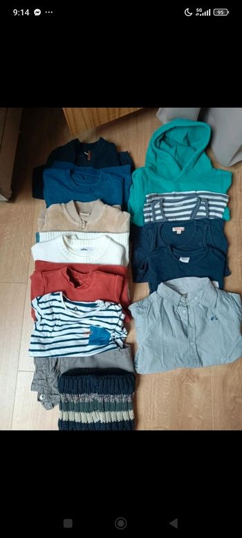 Lot vêtements garçon 3/4 ans
