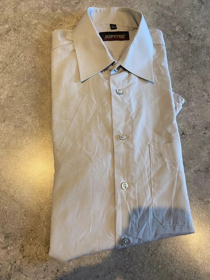 Chemise simple bleu clair - photo numéro 2