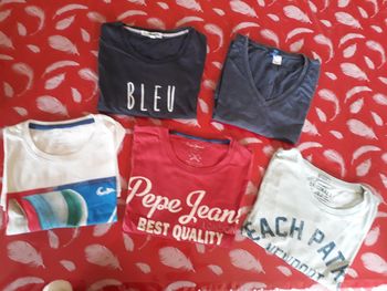 Lot de 5 T-shirts - Jack & Jones - Pepe Jeans - Celio - Jules - H&M