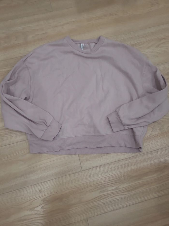 Sweat h&m rose pâle