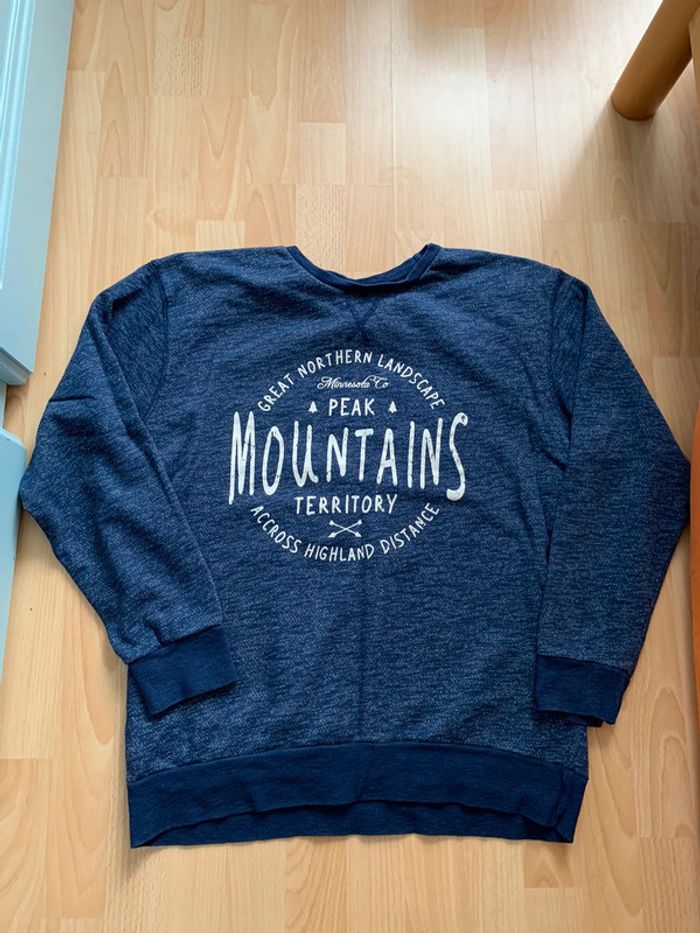 Pull bleu